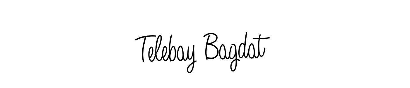 This is the best signature style for the Telebay Bagdat name. Also you like these signature font (Angelique-Rose-font-FFP). Mix name signature. Telebay Bagdat signature style 5 images and pictures png