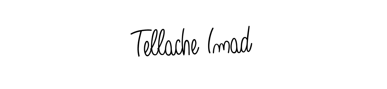 Also we have Tellache Imad name is the best signature style. Create professional handwritten signature collection using Angelique-Rose-font-FFP autograph style. Tellache Imad signature style 5 images and pictures png