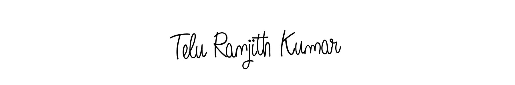 How to make Telu Ranjith Kumar signature? Angelique-Rose-font-FFP is a professional autograph style. Create handwritten signature for Telu Ranjith Kumar name. Telu Ranjith Kumar signature style 5 images and pictures png