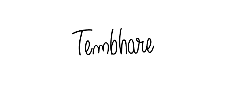 How to Draw Tembhare signature style? Angelique-Rose-font-FFP is a latest design signature styles for name Tembhare. Tembhare signature style 5 images and pictures png