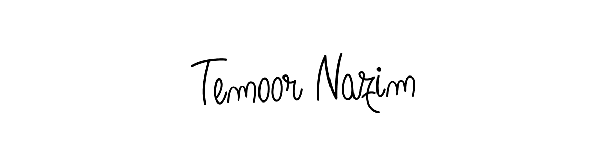 Best and Professional Signature Style for Temoor Nazim. Angelique-Rose-font-FFP Best Signature Style Collection. Temoor Nazim signature style 5 images and pictures png