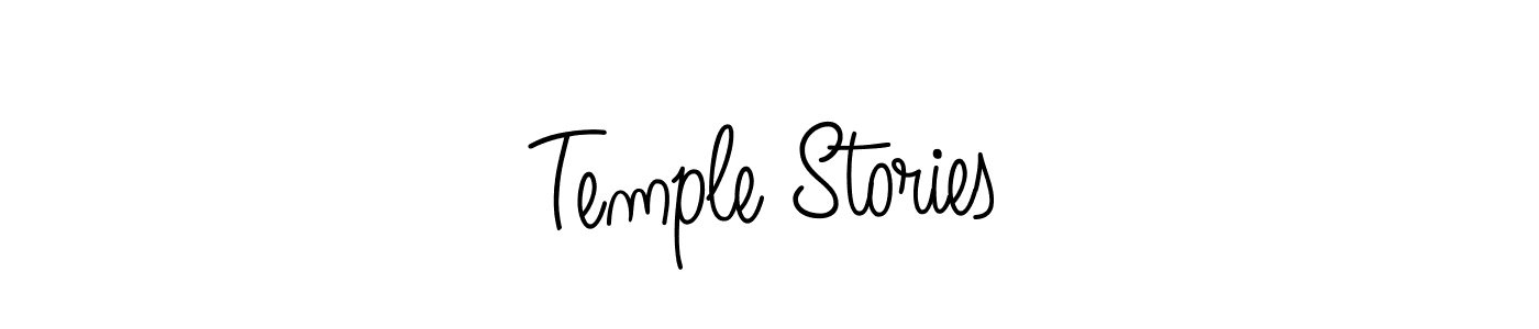 It looks lik you need a new signature style for name Temple Stories. Design unique handwritten (Angelique-Rose-font-FFP) signature with our free signature maker in just a few clicks. Temple Stories signature style 5 images and pictures png