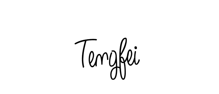 Design your own signature with our free online signature maker. With this signature software, you can create a handwritten (Angelique-Rose-font-FFP) signature for name Tengfei. Tengfei signature style 5 images and pictures png