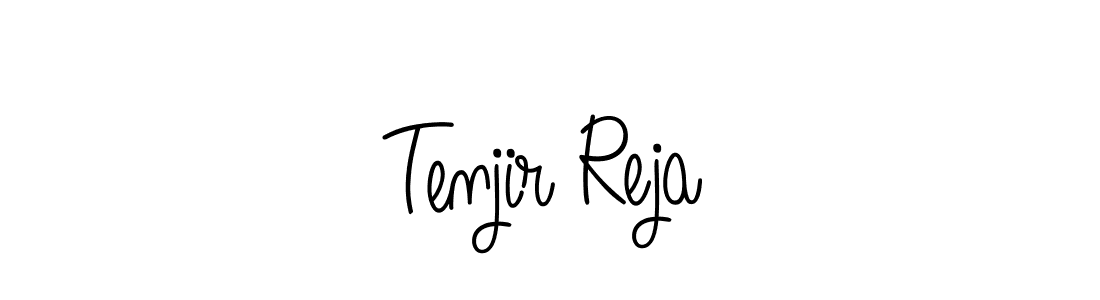 Make a beautiful signature design for name Tenjir Reja. Use this online signature maker to create a handwritten signature for free. Tenjir Reja signature style 5 images and pictures png