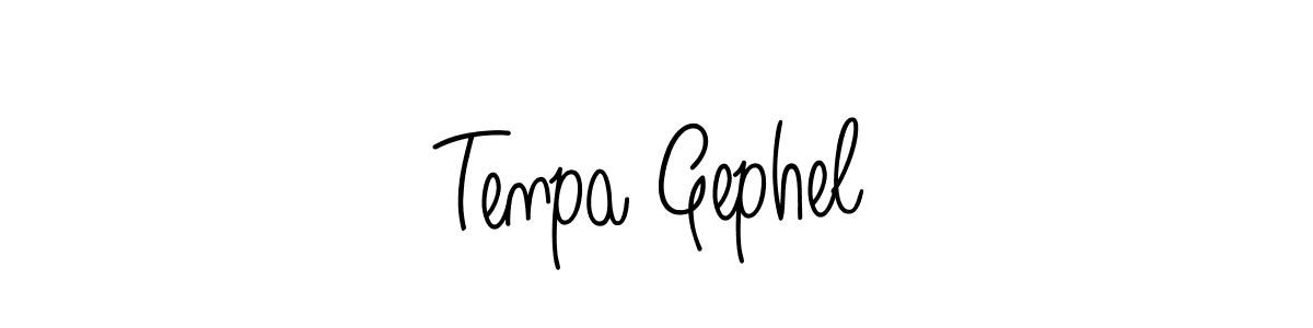 Similarly Angelique-Rose-font-FFP is the best handwritten signature design. Signature creator online .You can use it as an online autograph creator for name Tenpa Gephel. Tenpa Gephel signature style 5 images and pictures png