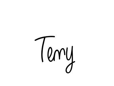 Create a beautiful signature design for name Teny. With this signature (Angelique-Rose-font-FFP) fonts, you can make a handwritten signature for free. Teny signature style 5 images and pictures png