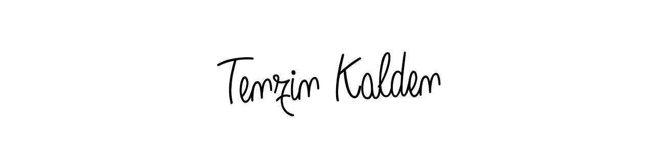 Create a beautiful signature design for name Tenzin Kalden. With this signature (Angelique-Rose-font-FFP) fonts, you can make a handwritten signature for free. Tenzin Kalden signature style 5 images and pictures png