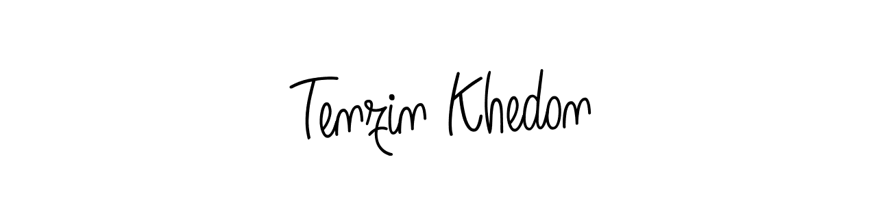 Once you've used our free online signature maker to create your best signature Angelique-Rose-font-FFP style, it's time to enjoy all of the benefits that Tenzin Khedon name signing documents. Tenzin Khedon signature style 5 images and pictures png