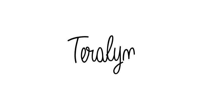 Also we have Teralyn name is the best signature style. Create professional handwritten signature collection using Angelique-Rose-font-FFP autograph style. Teralyn signature style 5 images and pictures png