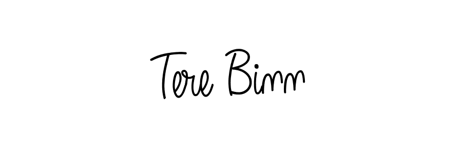 Best and Professional Signature Style for Tere Binn. Angelique-Rose-font-FFP Best Signature Style Collection. Tere Binn signature style 5 images and pictures png