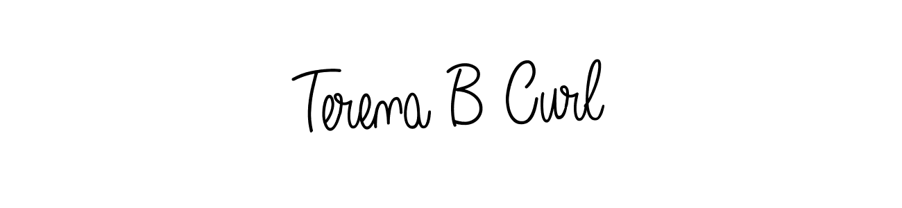 Similarly Angelique-Rose-font-FFP is the best handwritten signature design. Signature creator online .You can use it as an online autograph creator for name Terena B Curl. Terena B Curl signature style 5 images and pictures png
