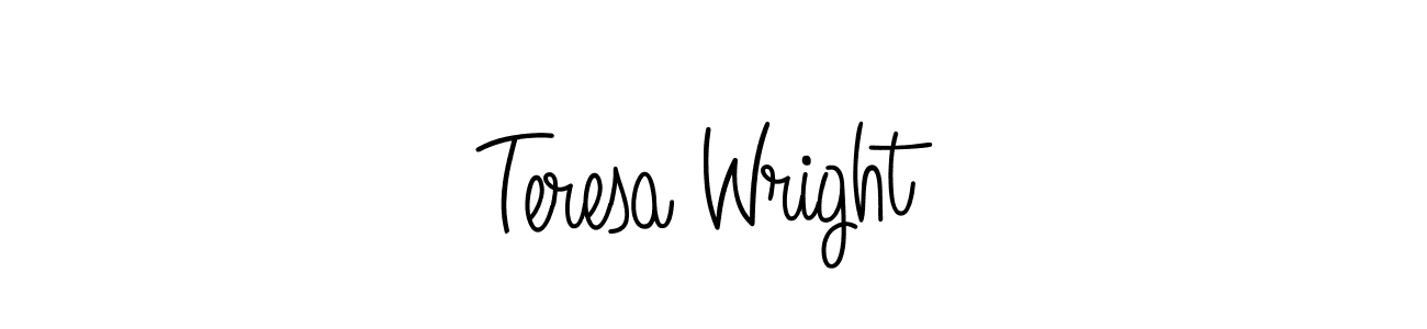 Angelique-Rose-font-FFP is a professional signature style that is perfect for those who want to add a touch of class to their signature. It is also a great choice for those who want to make their signature more unique. Get Teresa Wright name to fancy signature for free. Teresa Wright signature style 5 images and pictures png