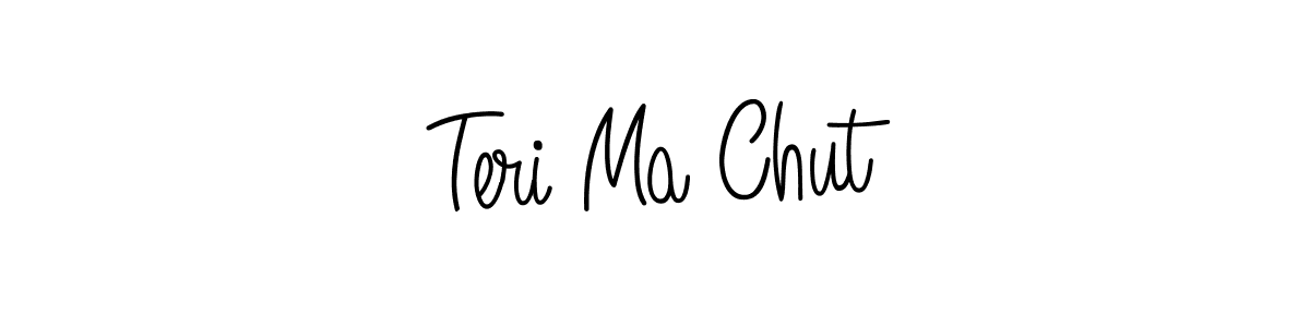 Similarly Angelique-Rose-font-FFP is the best handwritten signature design. Signature creator online .You can use it as an online autograph creator for name Teri Ma Chut. Teri Ma Chut signature style 5 images and pictures png