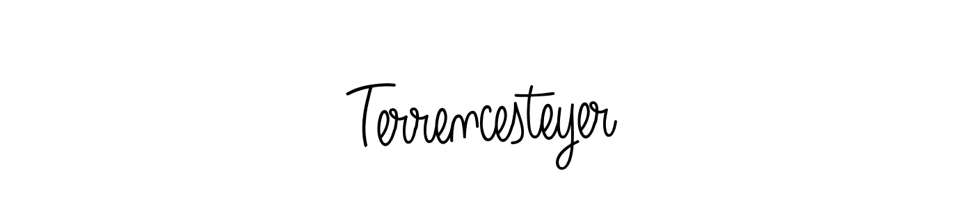The best way (Angelique-Rose-font-FFP) to make a short signature is to pick only two or three words in your name. The name Terrencesteyer include a total of six letters. For converting this name. Terrencesteyer signature style 5 images and pictures png