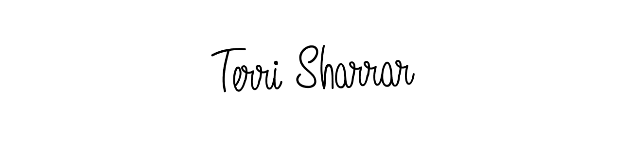 Also You can easily find your signature by using the search form. We will create Terri Sharrar name handwritten signature images for you free of cost using Angelique-Rose-font-FFP sign style. Terri Sharrar signature style 5 images and pictures png