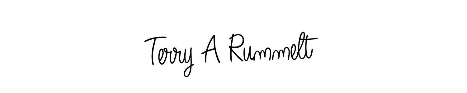 This is the best signature style for the Terry A Rummelt name. Also you like these signature font (Angelique-Rose-font-FFP). Mix name signature. Terry A Rummelt signature style 5 images and pictures png