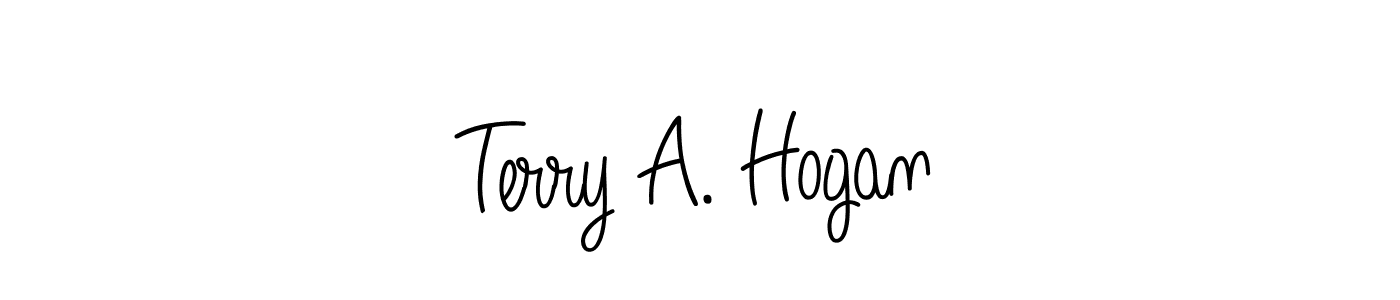 Make a beautiful signature design for name Terry A. Hogan. Use this online signature maker to create a handwritten signature for free. Terry A. Hogan signature style 5 images and pictures png
