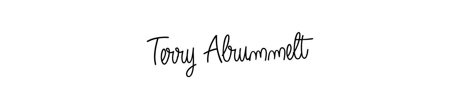 How to make Terry Alrummelt signature? Angelique-Rose-font-FFP is a professional autograph style. Create handwritten signature for Terry Alrummelt name. Terry Alrummelt signature style 5 images and pictures png