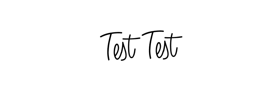 Also You can easily find your signature by using the search form. We will create Test Test name handwritten signature images for you free of cost using Angelique-Rose-font-FFP sign style. Test Test signature style 5 images and pictures png