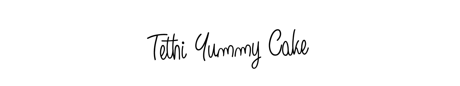 Angelique-Rose-font-FFP is a professional signature style that is perfect for those who want to add a touch of class to their signature. It is also a great choice for those who want to make their signature more unique. Get Tethi Yummy Cake name to fancy signature for free. Tethi Yummy Cake signature style 5 images and pictures png