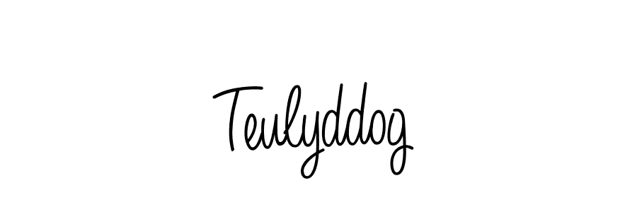 Once you've used our free online signature maker to create your best signature Angelique-Rose-font-FFP style, it's time to enjoy all of the benefits that Teulyddog name signing documents. Teulyddog signature style 5 images and pictures png