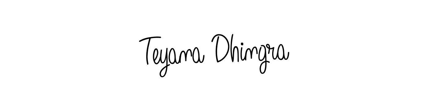 It looks lik you need a new signature style for name Teyana Dhingra. Design unique handwritten (Angelique-Rose-font-FFP) signature with our free signature maker in just a few clicks. Teyana Dhingra signature style 5 images and pictures png