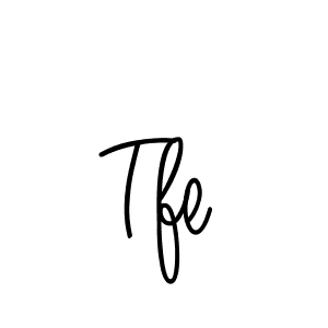 Also we have Tfe name is the best signature style. Create professional handwritten signature collection using Angelique-Rose-font-FFP autograph style. Tfe signature style 5 images and pictures png