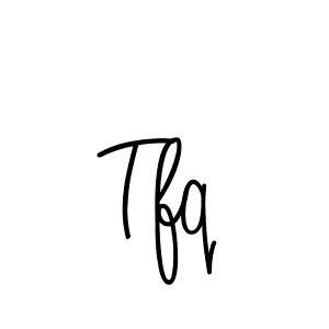 The best way (Angelique-Rose-font-FFP) to make a short signature is to pick only two or three words in your name. The name Tfq include a total of six letters. For converting this name. Tfq signature style 5 images and pictures png