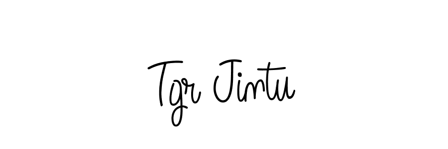 if you are searching for the best signature style for your name Tgr Jintu. so please give up your signature search. here we have designed multiple signature styles  using Angelique-Rose-font-FFP. Tgr Jintu signature style 5 images and pictures png