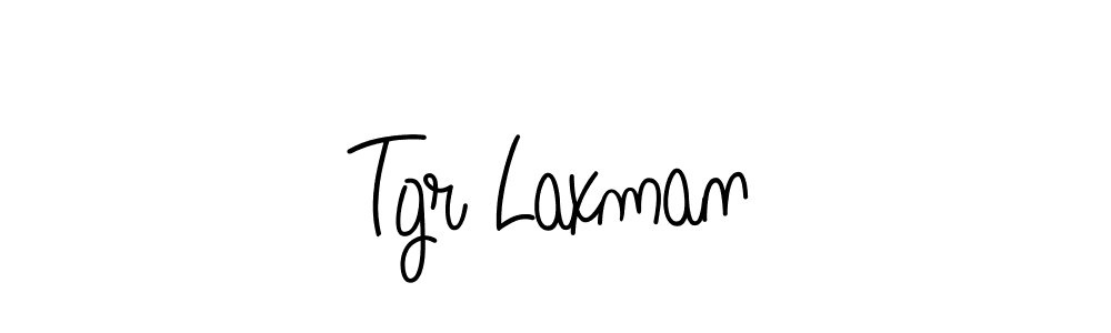 Best and Professional Signature Style for Tgr Laxman. Angelique-Rose-font-FFP Best Signature Style Collection. Tgr Laxman signature style 5 images and pictures png