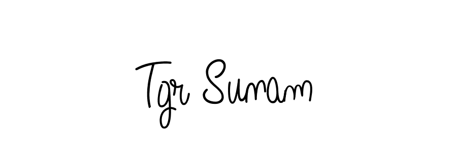 It looks lik you need a new signature style for name Tgr Sunam. Design unique handwritten (Angelique-Rose-font-FFP) signature with our free signature maker in just a few clicks. Tgr Sunam signature style 5 images and pictures png