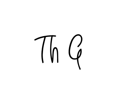 How to Draw Th G signature style? Angelique-Rose-font-FFP is a latest design signature styles for name Th G. Th G signature style 5 images and pictures png