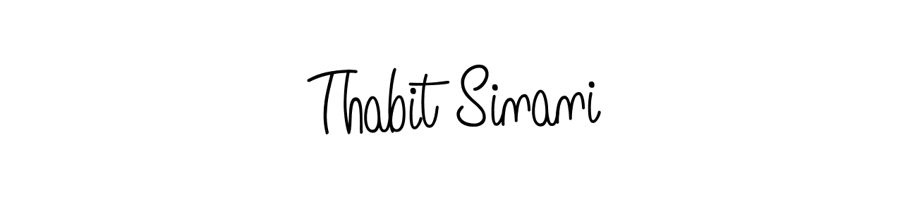 Best and Professional Signature Style for Thabit Sinani. Angelique-Rose-font-FFP Best Signature Style Collection. Thabit Sinani signature style 5 images and pictures png