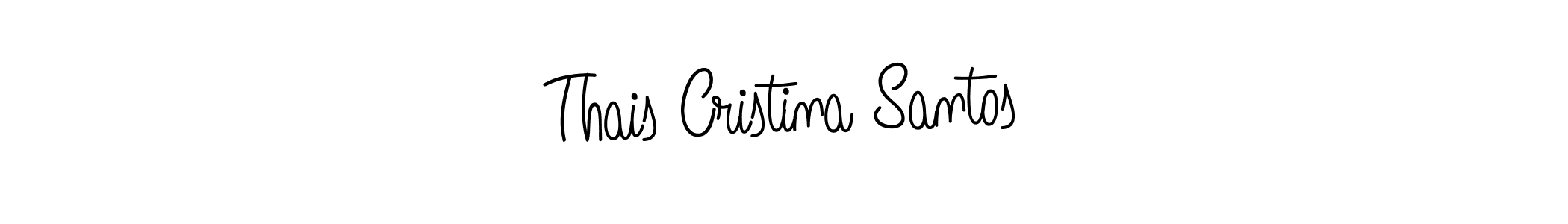 if you are searching for the best signature style for your name Thais Cristina Santos. so please give up your signature search. here we have designed multiple signature styles  using Angelique-Rose-font-FFP. Thais Cristina Santos signature style 5 images and pictures png