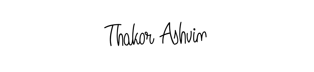 It looks lik you need a new signature style for name Thakor Ashvin. Design unique handwritten (Angelique-Rose-font-FFP) signature with our free signature maker in just a few clicks. Thakor Ashvin signature style 5 images and pictures png