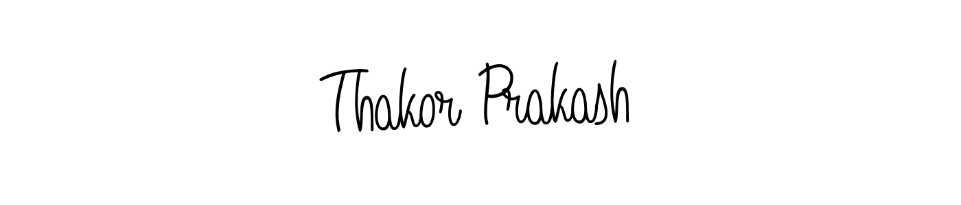 Make a beautiful signature design for name Thakor Prakash. Use this online signature maker to create a handwritten signature for free. Thakor Prakash signature style 5 images and pictures png