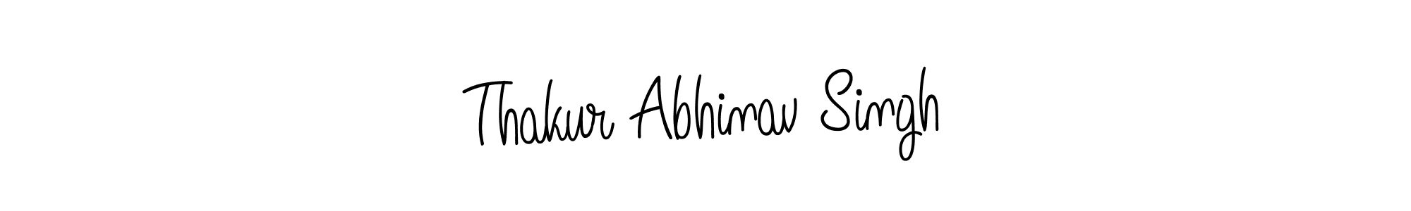 Check out images of Autograph of Thakur Abhinav Singh name. Actor Thakur Abhinav Singh Signature Style. Angelique-Rose-font-FFP is a professional sign style online. Thakur Abhinav Singh signature style 5 images and pictures png