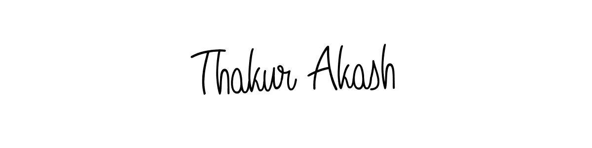 Once you've used our free online signature maker to create your best signature Angelique-Rose-font-FFP style, it's time to enjoy all of the benefits that Thakur Akash name signing documents. Thakur Akash signature style 5 images and pictures png