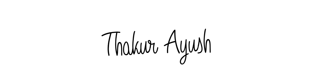 Once you've used our free online signature maker to create your best signature Angelique-Rose-font-FFP style, it's time to enjoy all of the benefits that Thakur Ayush name signing documents. Thakur Ayush signature style 5 images and pictures png