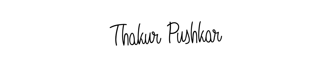if you are searching for the best signature style for your name Thakur Pushkar. so please give up your signature search. here we have designed multiple signature styles  using Angelique-Rose-font-FFP. Thakur Pushkar signature style 5 images and pictures png