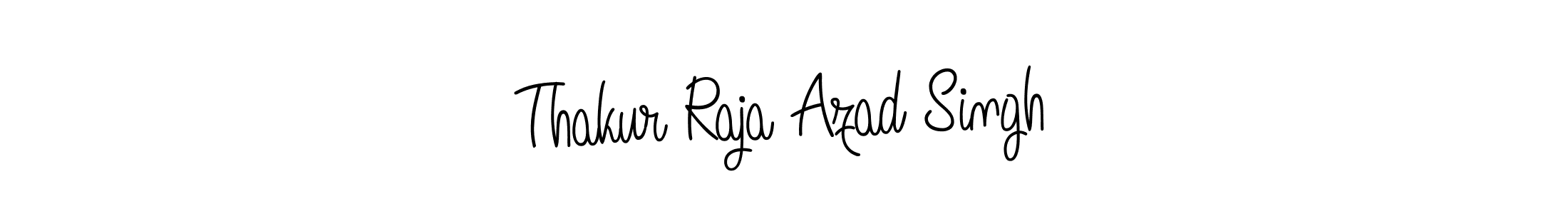 Design your own signature with our free online signature maker. With this signature software, you can create a handwritten (Angelique-Rose-font-FFP) signature for name Thakur Raja Azad Singh. Thakur Raja Azad Singh signature style 5 images and pictures png