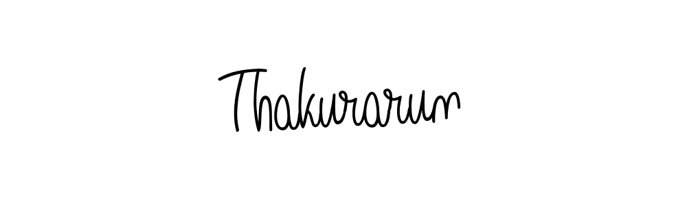 Also we have Thakurarun name is the best signature style. Create professional handwritten signature collection using Angelique-Rose-font-FFP autograph style. Thakurarun signature style 5 images and pictures png