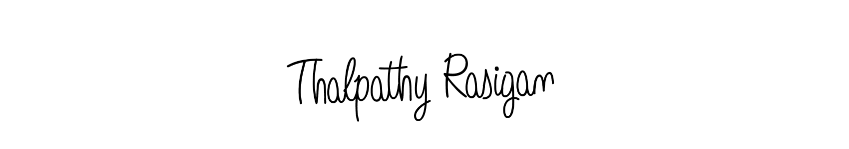 Thalpathy Rasigan stylish signature style. Best Handwritten Sign (Angelique-Rose-font-FFP) for my name. Handwritten Signature Collection Ideas for my name Thalpathy Rasigan. Thalpathy Rasigan signature style 5 images and pictures png