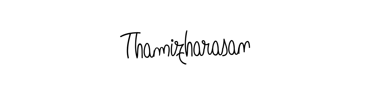 Create a beautiful signature design for name Thamizharasan. With this signature (Angelique-Rose-font-FFP) fonts, you can make a handwritten signature for free. Thamizharasan signature style 5 images and pictures png