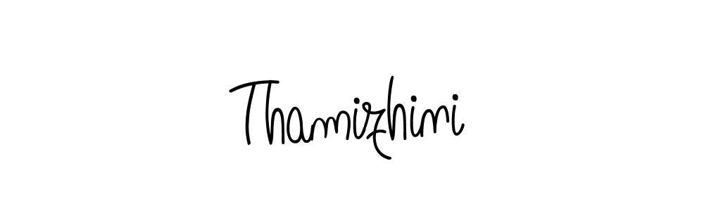 Thamizhini stylish signature style. Best Handwritten Sign (Angelique-Rose-font-FFP) for my name. Handwritten Signature Collection Ideas for my name Thamizhini. Thamizhini signature style 5 images and pictures png