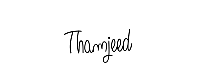 Here are the top 10 professional signature styles for the name Thamjeed. These are the best autograph styles you can use for your name. Thamjeed signature style 5 images and pictures png