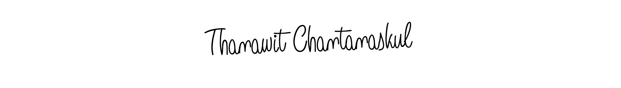 Design your own signature with our free online signature maker. With this signature software, you can create a handwritten (Angelique-Rose-font-FFP) signature for name Thanawit Chantanaskul. Thanawit Chantanaskul signature style 5 images and pictures png
