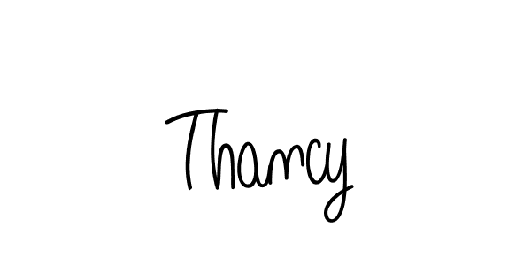 The best way (Angelique-Rose-font-FFP) to make a short signature is to pick only two or three words in your name. The name Thancy include a total of six letters. For converting this name. Thancy signature style 5 images and pictures png