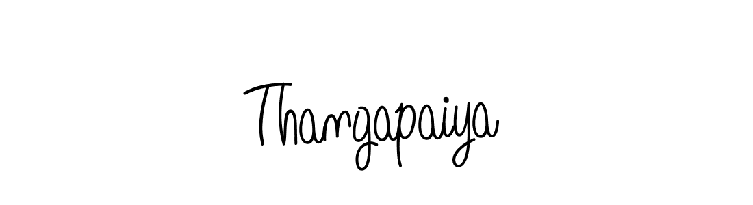 Also You can easily find your signature by using the search form. We will create Thangapaiya name handwritten signature images for you free of cost using Angelique-Rose-font-FFP sign style. Thangapaiya signature style 5 images and pictures png