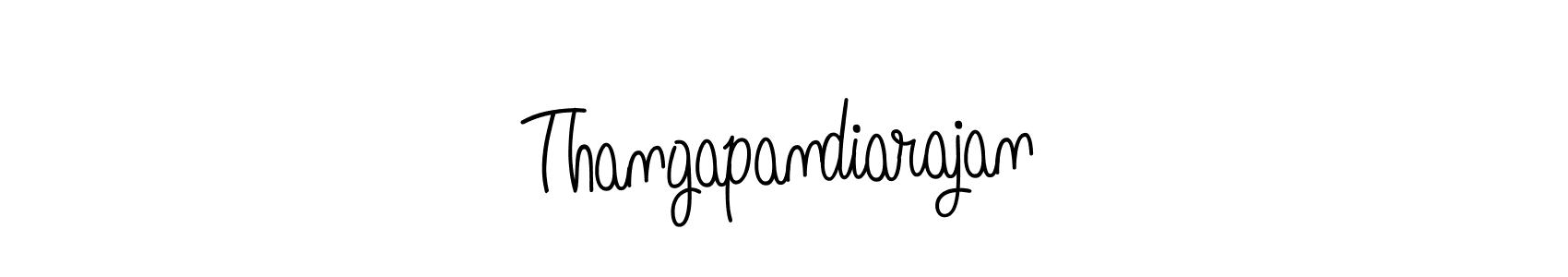 It looks lik you need a new signature style for name Thangapandiarajan. Design unique handwritten (Angelique-Rose-font-FFP) signature with our free signature maker in just a few clicks. Thangapandiarajan signature style 5 images and pictures png